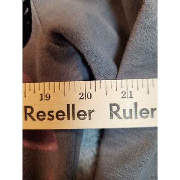 Disney World Land Hoodie Full Zip Sweatshirt Mickey Mouse Gray Kids Sz XXL - Picture 6 of 7